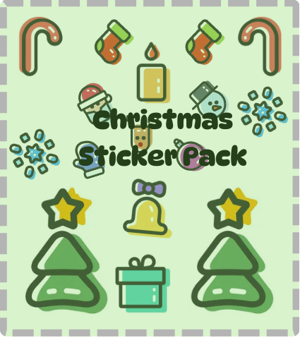 Christmas Sticker Set