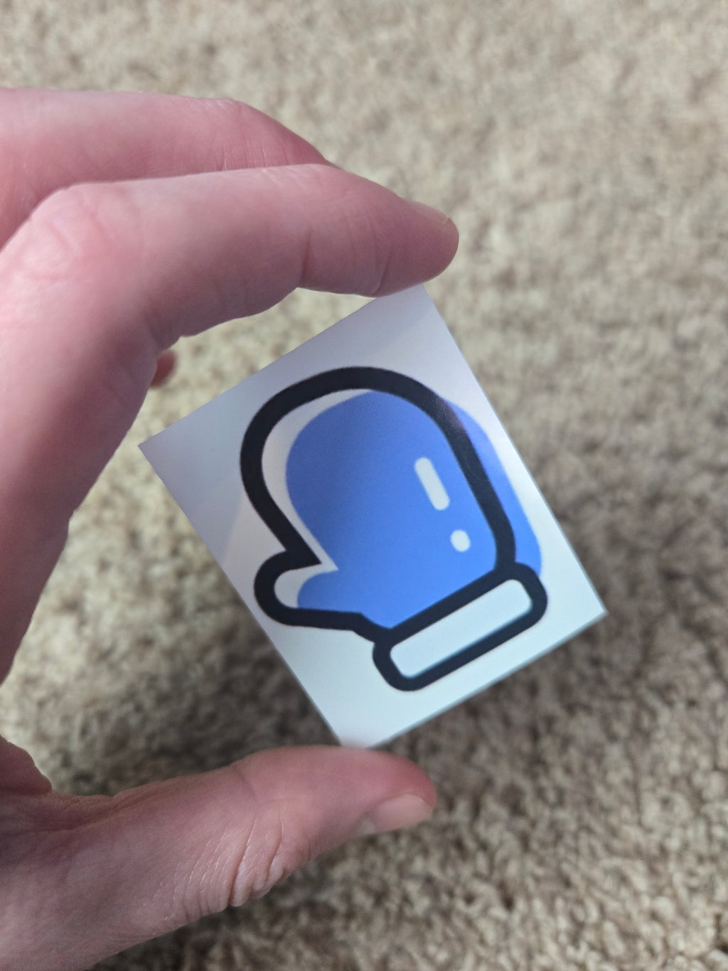 Mitten Sticker
