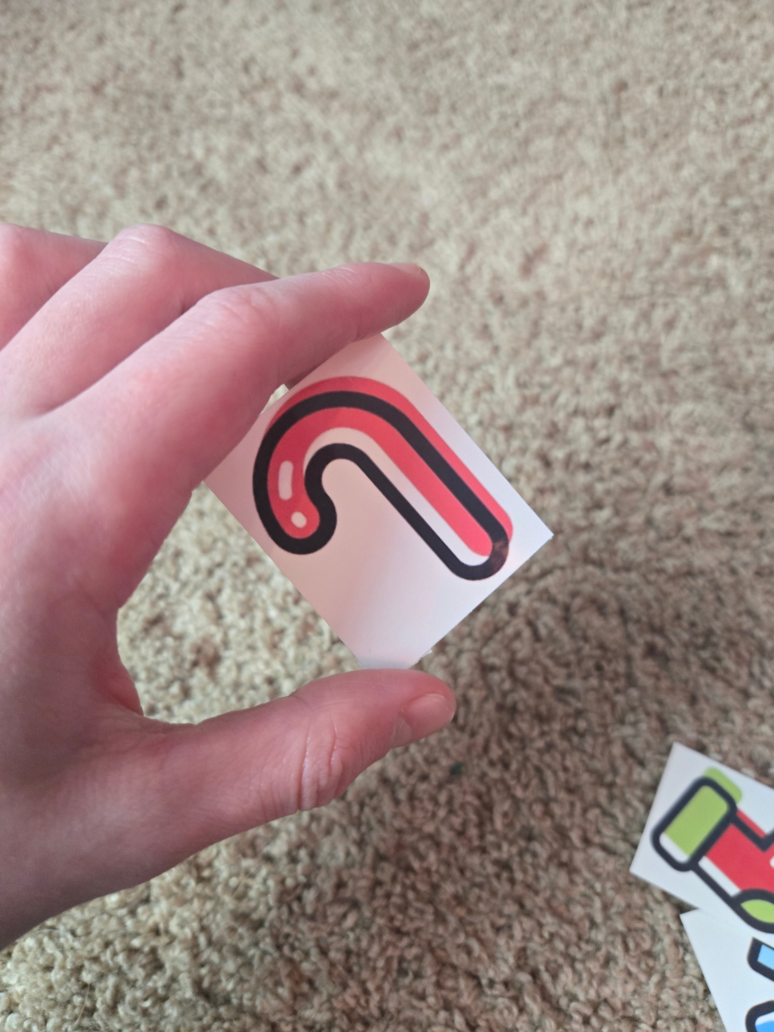 Candy Cane Sticker