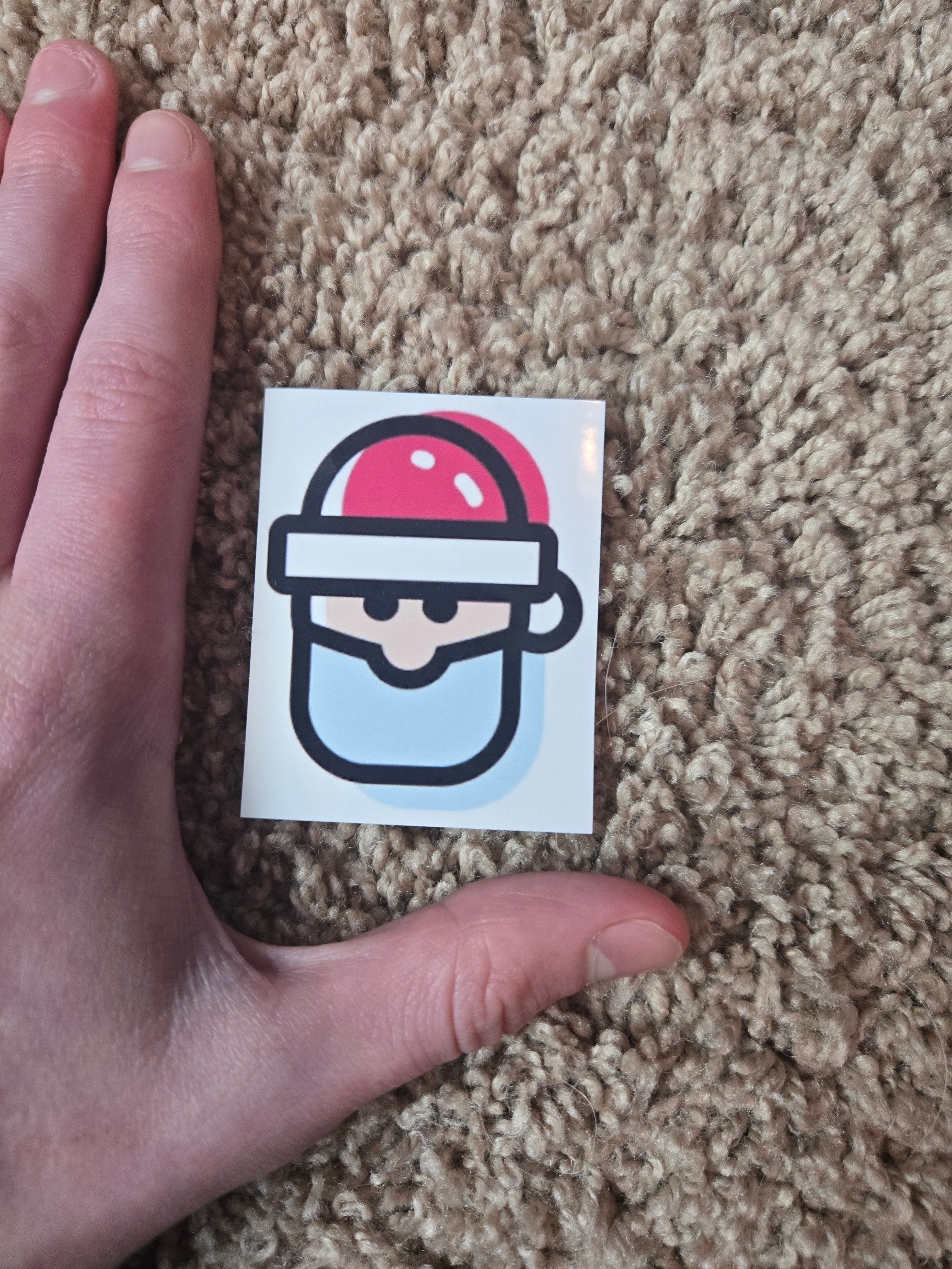 Santa Sticker