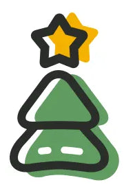 Christmas Tree Sticker