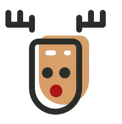 Reindeer Sticker